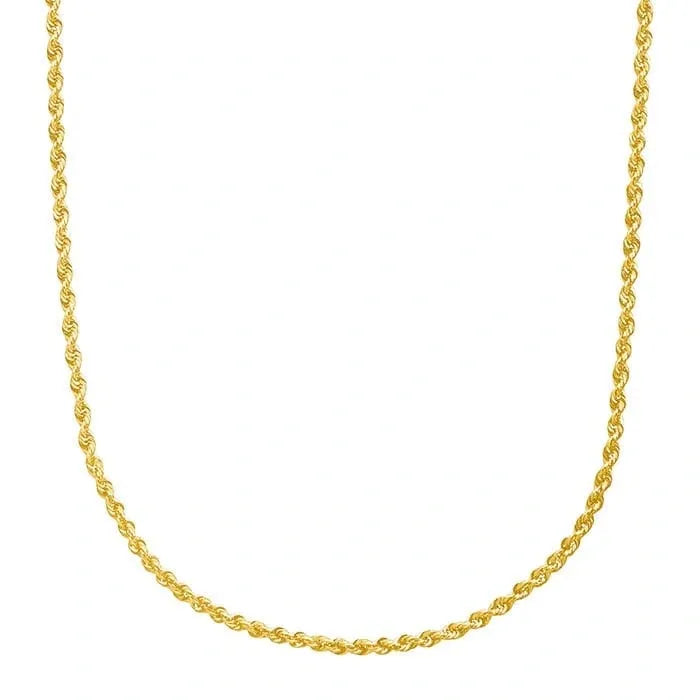 Yellow Gold Rope Chain