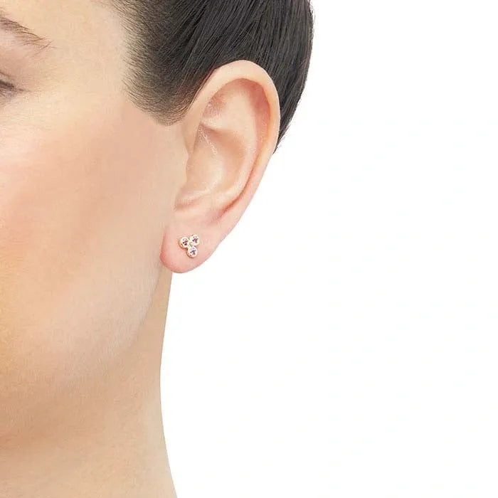 Yellow / Gold Rhodolite Garnet Earrings