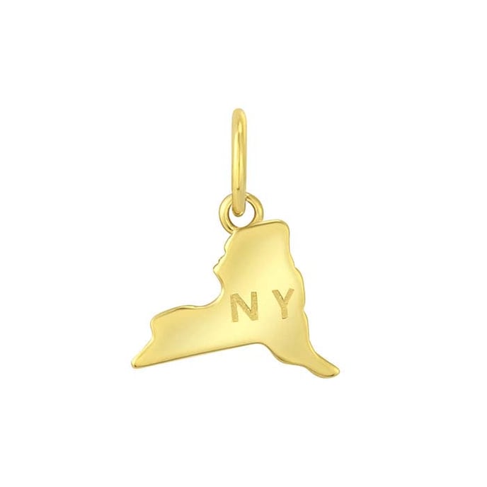 Yellow Gold New York Charm