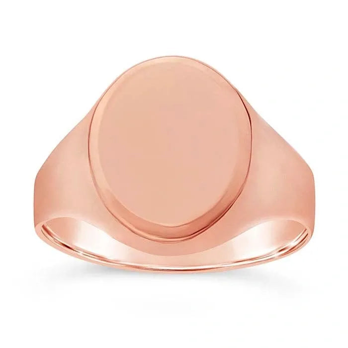 Rose Gold Signet Ring