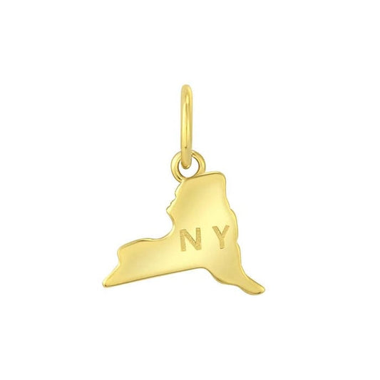 Yellow Gold New York Charm