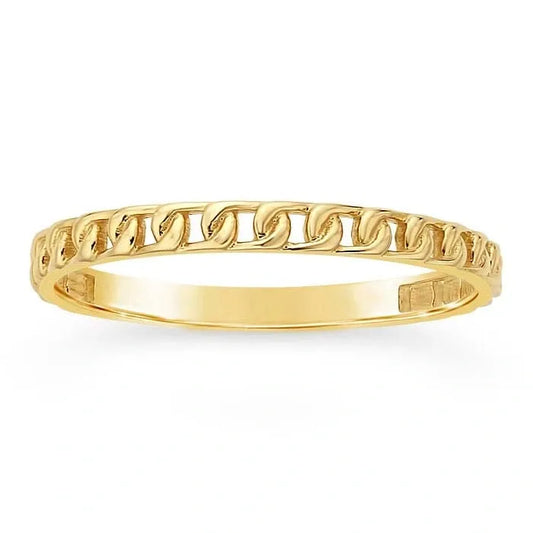 Yellow Gold Cuban Link Band